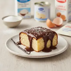 Torta al cocco e cioccolato