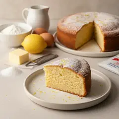 Torta al latte caldo