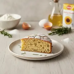 Torta al rum e rosmarino