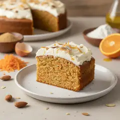 Torta alle carote con crema al formaggio