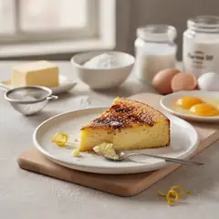 Torta brulè al limone