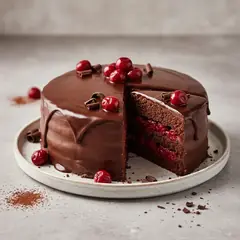 Torta cioccolato e amarene con Bimby®