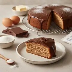 Torta con cioccolato al latte