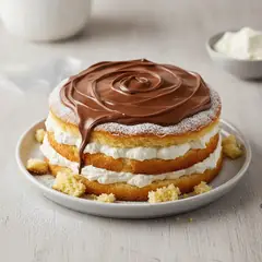 Torta di Pasqua con colomba e Nutella®