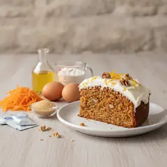Torta di carote all'inglese o Carrot cake