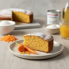 Torta di carote senza uova