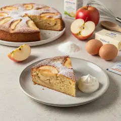 Torta di mele al microonde