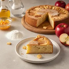 Torta di mele all'acqua