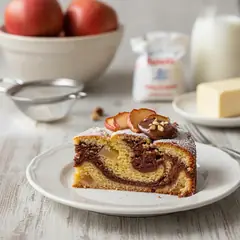 Torta di mele e Nutella