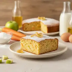 Torta di mele e carote