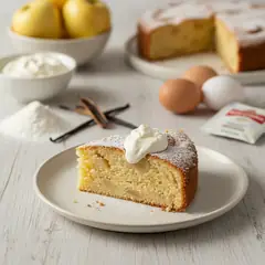 Torta di mele e mascarpone