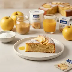 Torta di mele light