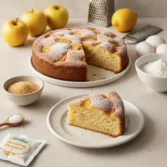 Torta di mele senza burro