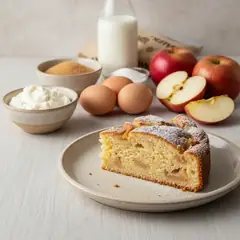 Torta di mele soffice