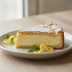 Torta di ricotta al limone
