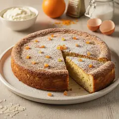 Torta dolce di riso e ricotta