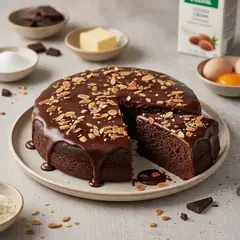 Torta golosa al cioccolato senza farina