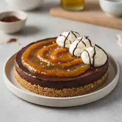 Torta golosa con mousse al cioccolato