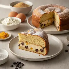 Torta magica alla ricotta