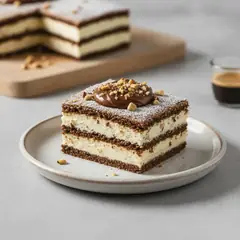 Torta mattonella al caffè