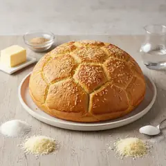 Torta salata a forma di pallone facile e scenografica