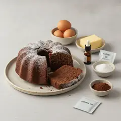 Torta quattro quarti al cacao