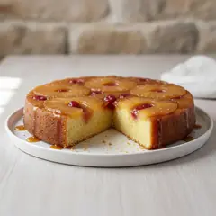 Torta rovesciata all'ananas (facile e veloce)
