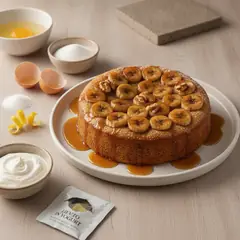 Torta rovesciata alle banane