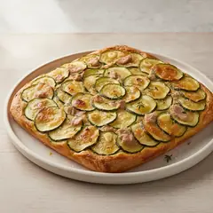 Torta rovesciata di zucchine e tonno