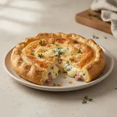 Torta rustica ai 4 formaggi