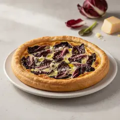 Torta salata al radicchio