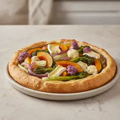 Torta salata di verdure in padella