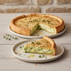 Torta salata di zucchine e ricotta