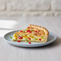 Torta salata peperoni e ricotta