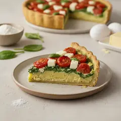 Torta salata tricolore