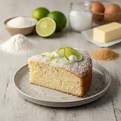 Torta soffice cocco e lime
