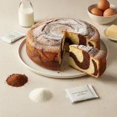 Torta zebrata