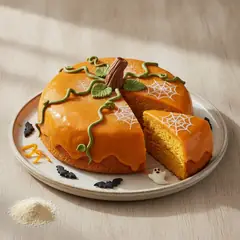 Torta zucca di Halloween