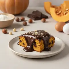 Torta zucca e cioccolato