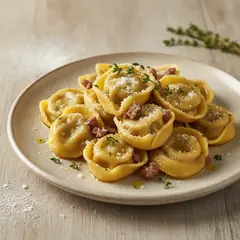 Tortelli di salsiccia e patate