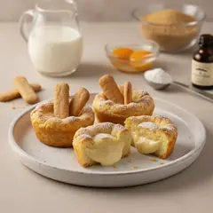 Tortini di Natale dolci con Pavesini