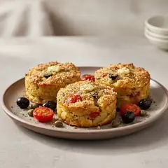 Tortini di finocchi mediterranei