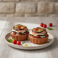 Tortini di melanzane