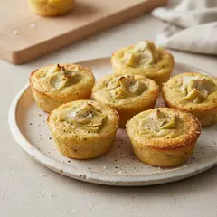 Tortini di ricotta e carciofi