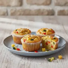 Tortini di verdure e formaggio