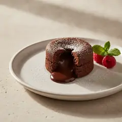 Tortino di cioccolato con cuore fondente