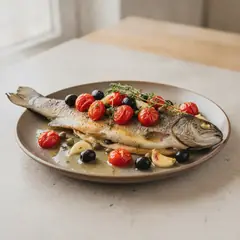 Trota al forno