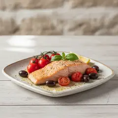 Trota salmonata in padella