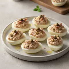 Uova ripiene di tonno della nonna