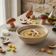 Vellutata ai funghi porcini